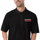 Grassroots Motorsports Embroidered Logo Polo Shirt (Black)