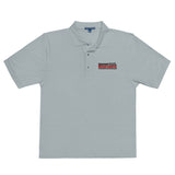 Grassroots Motorsports Embroidered Logo Polo Shirt (White/Gray)