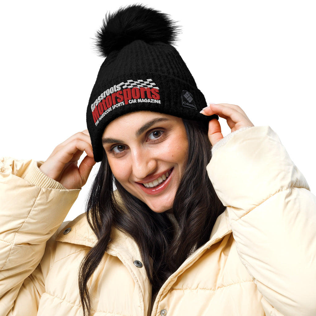 GRM Logo Columbia Pom-Pom Beanie