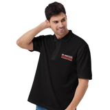 Grassroots Motorsports Embroidered Logo Polo Shirt (Black)