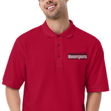 Grassroots Motorsports Embroidered Logo Polo Shirt (Red)
