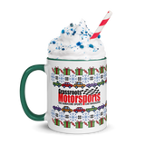 "Holiday Traffic" Mug with Color Inside