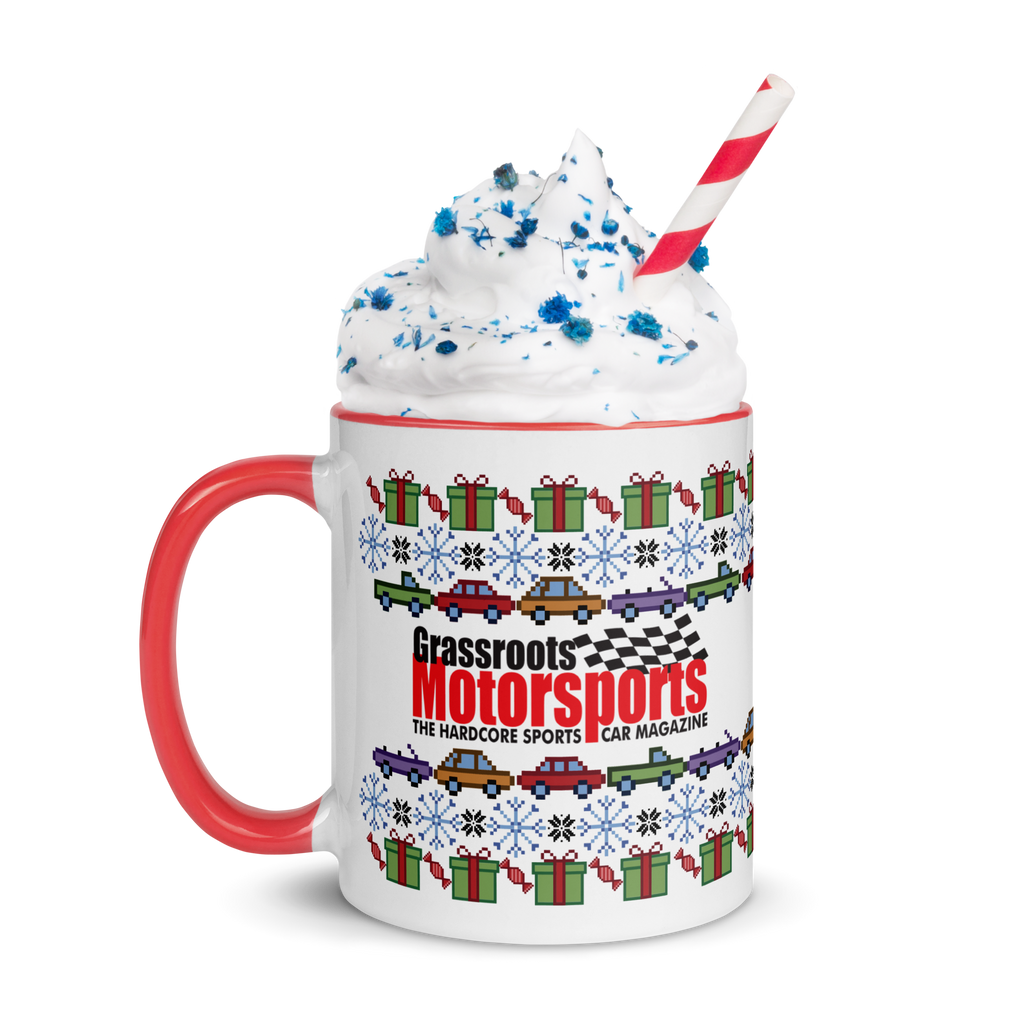 "Holiday Traffic" Mug with Color Inside