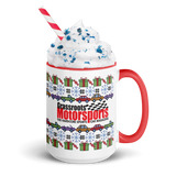 "Holiday Traffic" Mug with Color Inside