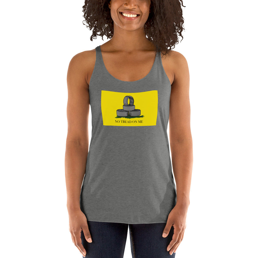 Women's Slick Flag Racerback Tank