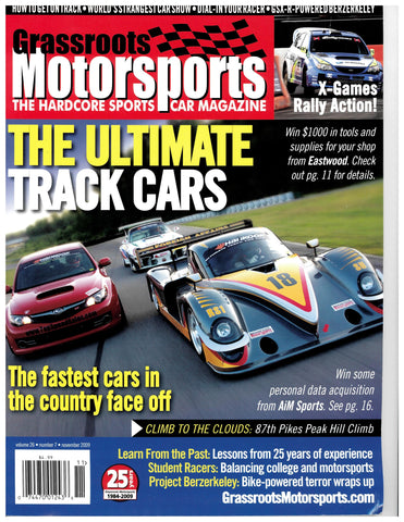 November 2009 - The Ultimate Track Cars