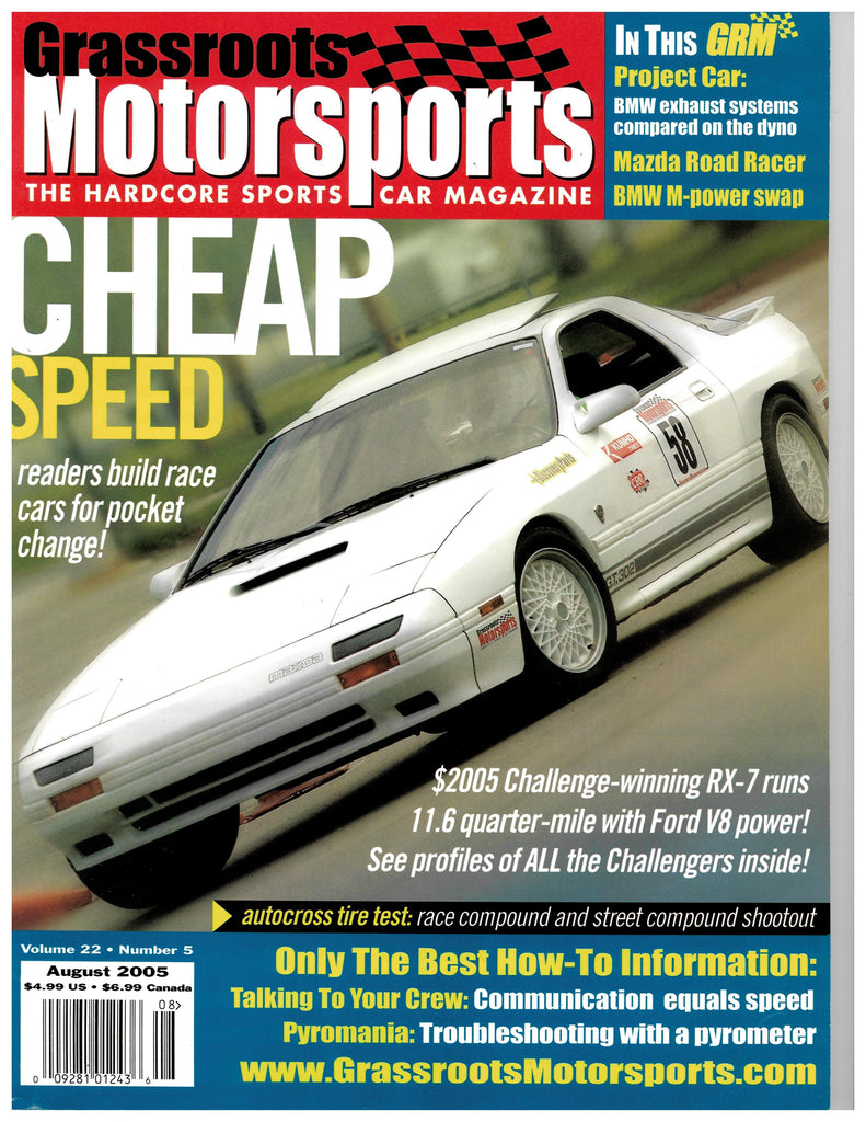 August 2005 - Cheap Speed