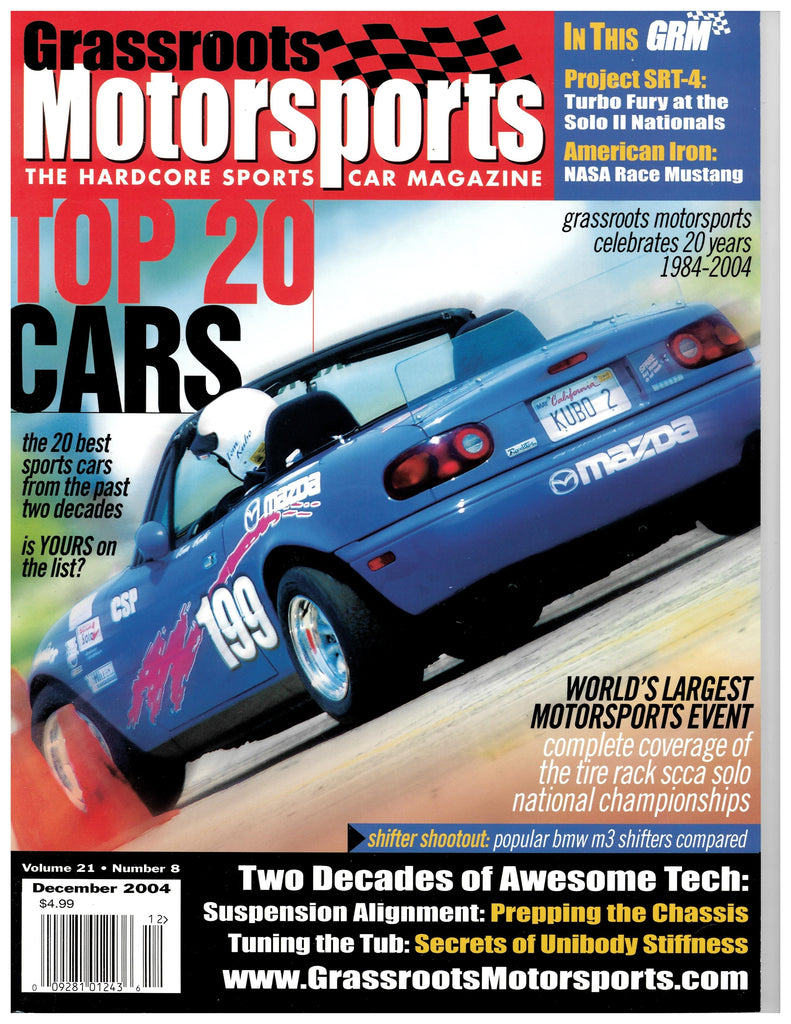 December 2004 - Top 20 Cars