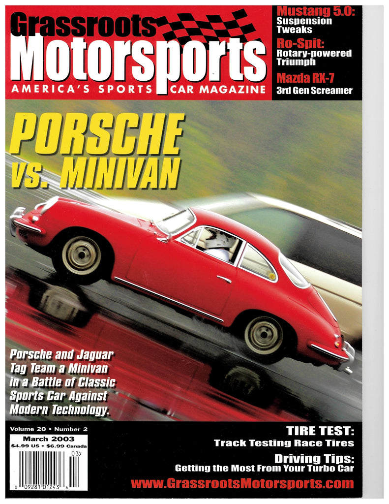 March 2003 - Porsche vs. Minivan