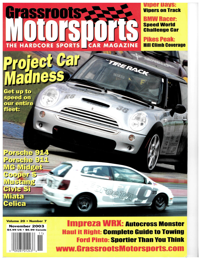 November 2003 - Project Car Madness