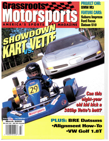 March 2002 - Showdown Kart vs. Vette