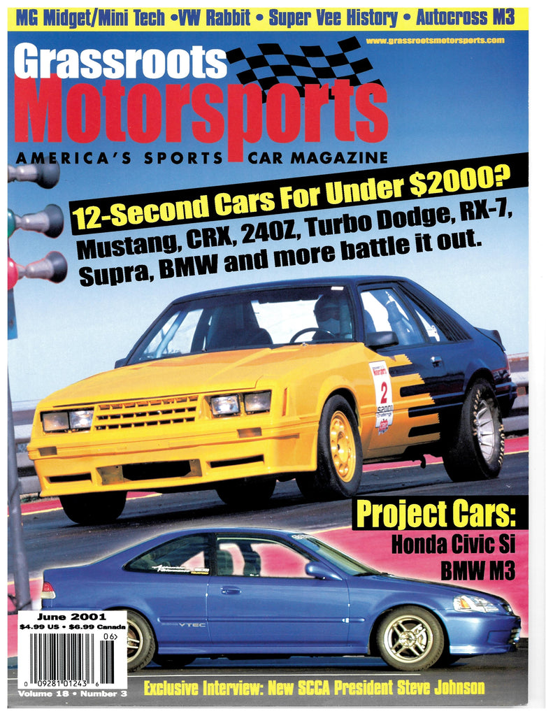 June 2001 - 12-Second Cars For Under $2000?