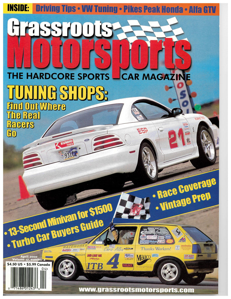 April 2000 - Tuning Shops: Find Out Where The Real Racers Go