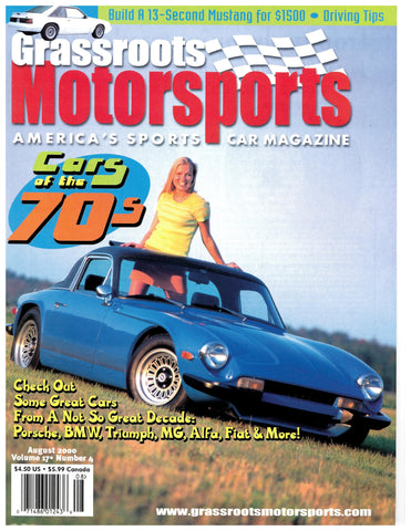 August 2000 - Cars of the 70s