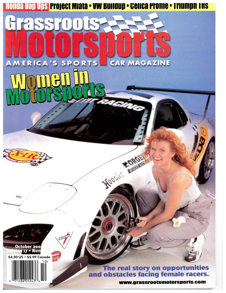 October 2000 - Women in Motorsports