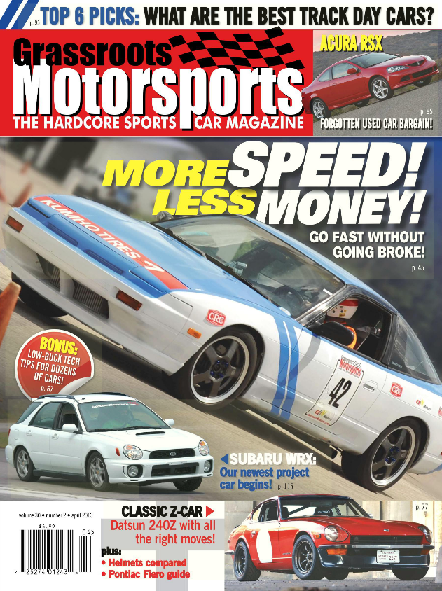 April 2013- More Speed! Less Money!
