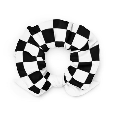 Checkered Flag Scrunchie