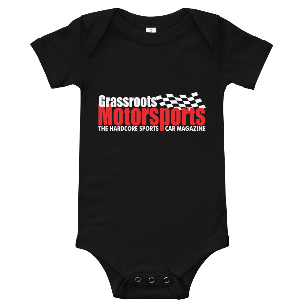 Grassroots Motorsports Logo Baby Onesie