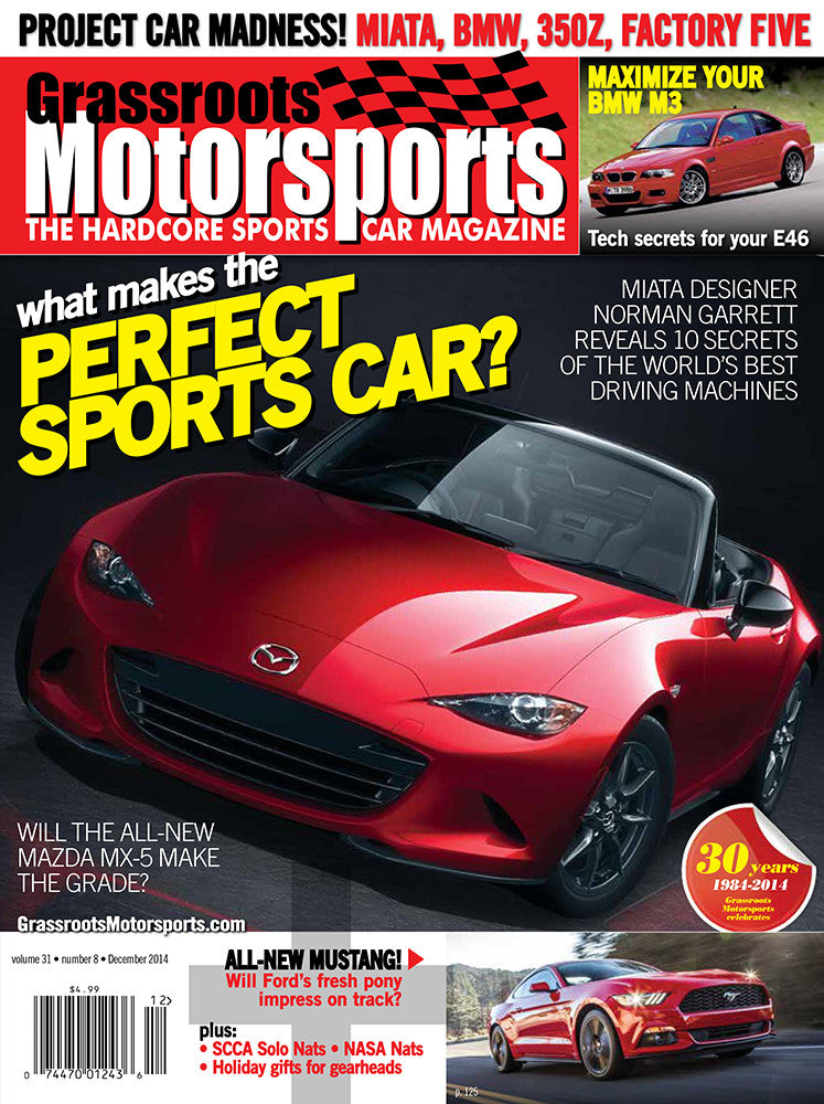 December 2014- What Makes the Perfect Sports Car?