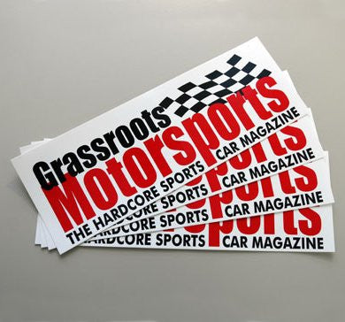 Grassroots Motorsports Bumper Sticker