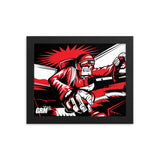 Angry Shifter Guy Framed Poster