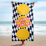"Berkeley this E36 M3" Beach Towel