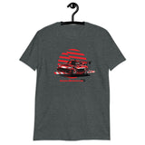 Front-Print Sunset Grassroots Motorsports Unisex T-Shirt
