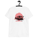 Front-Print Sunset Grassroots Motorsports Unisex T-Shirt