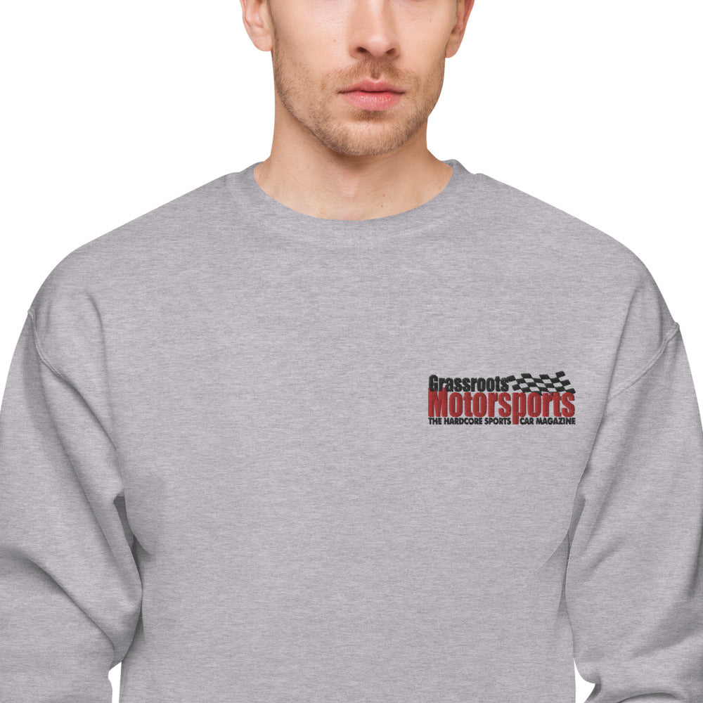 Grassroots Motorsports Embroidered Dark Logo Unisex Pullover Sweatshirt